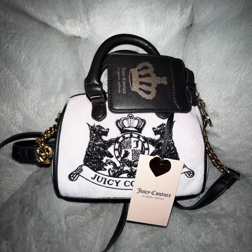 Juicy Couture Dog Mini Barrel Bag Purse